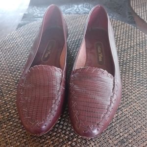 5 for $25❤Brown leather flats